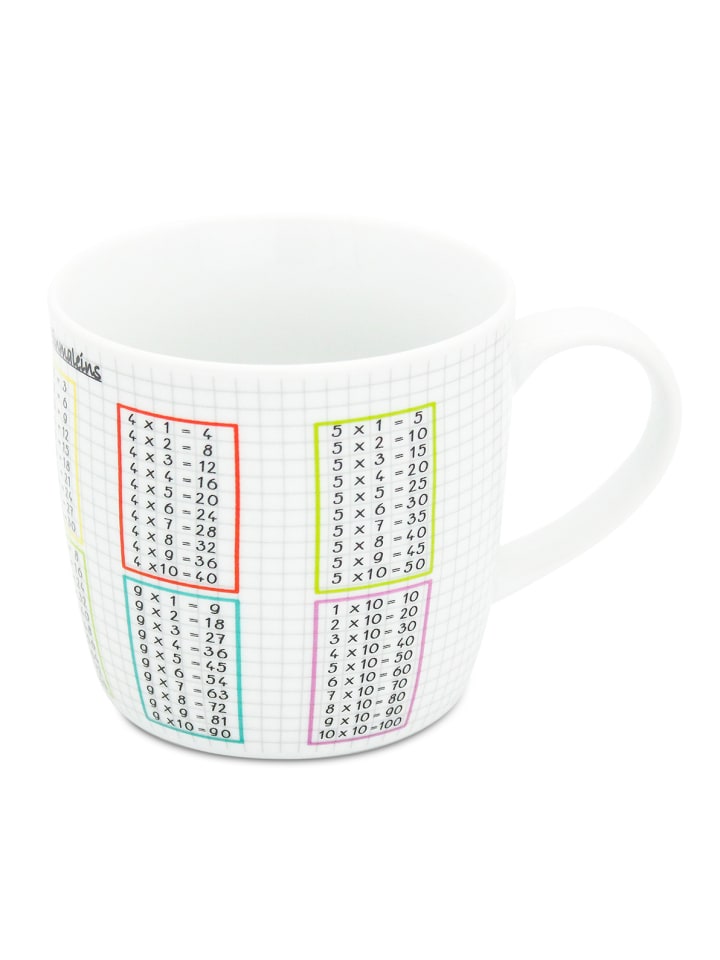Geda Labels Tasse Kleines 1x1 in Weiß - 300 ml günstig kaufen onesize