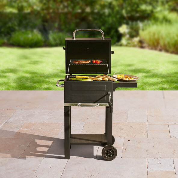 Holzkohle-Grillwagen Mason