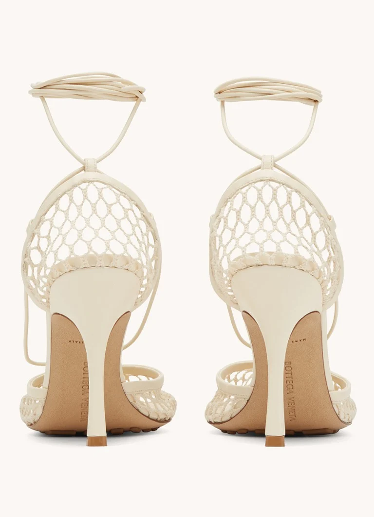 Bottega Veneta JOUSTAVAT SANDAALIT KANGAS/LAMMAS