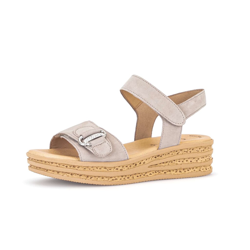 Gabor fashion Plateau Sandale beige