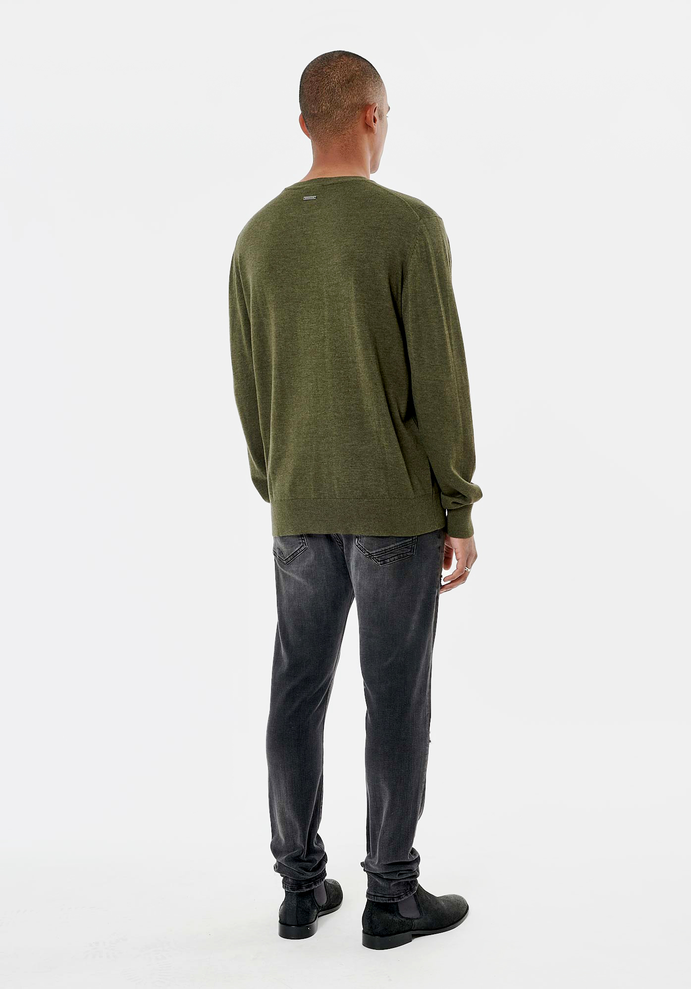 VIYO   Pull kaki homme