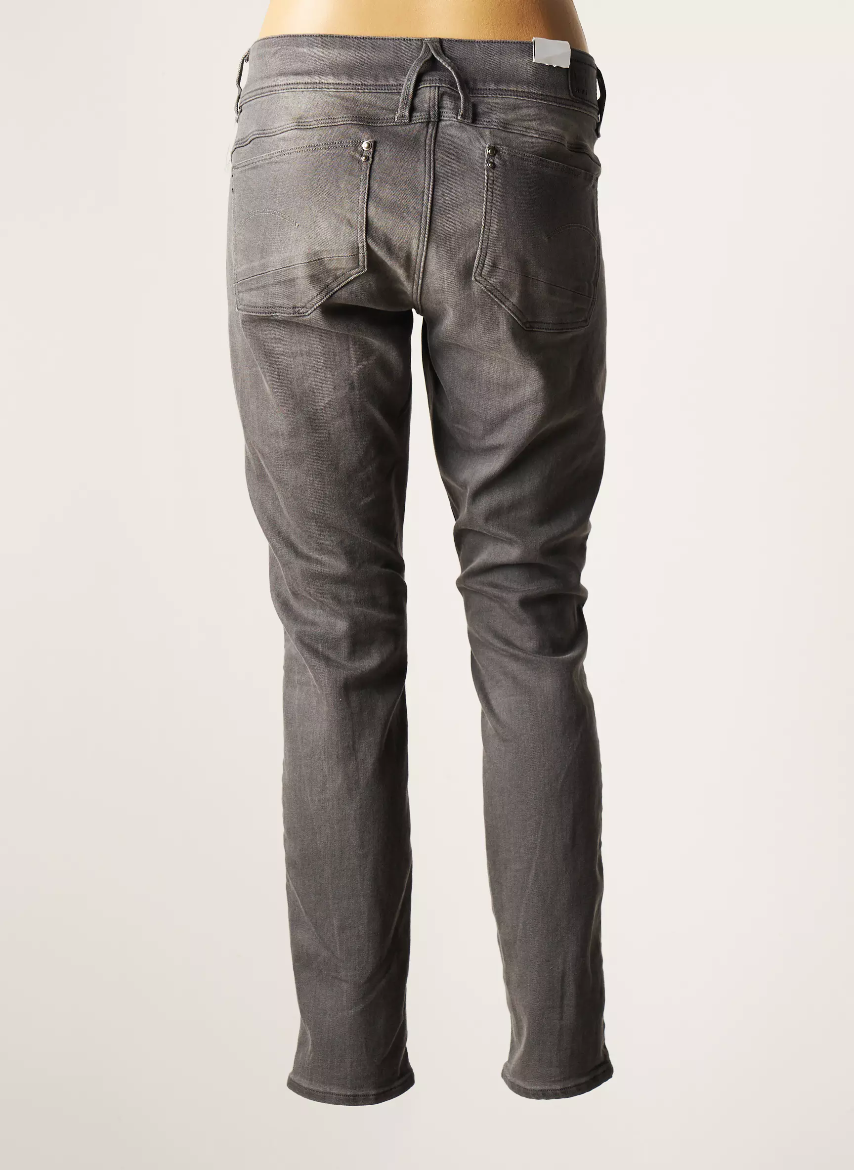 G Star Jeans Skinny Femme couleur gris