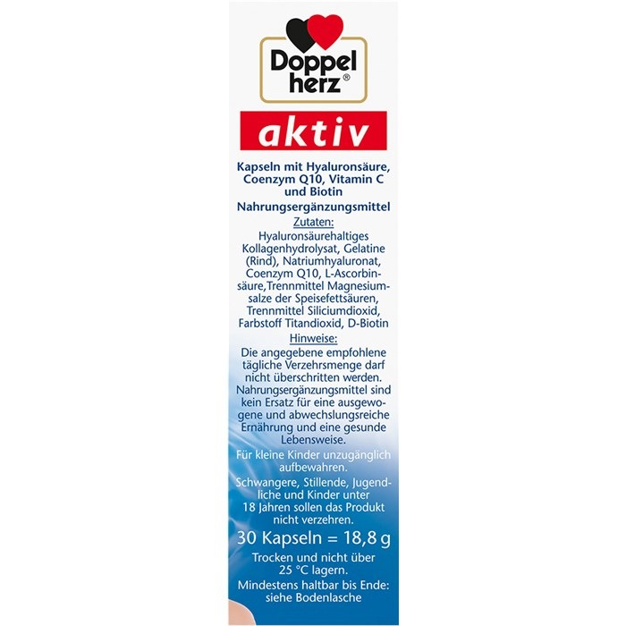 Hyaluron 90 mg Plus mit Biotin + Q10