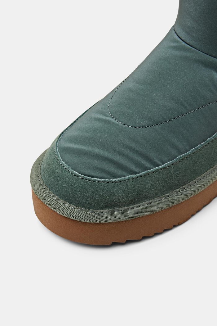 Boots mit Kunstfellfutter