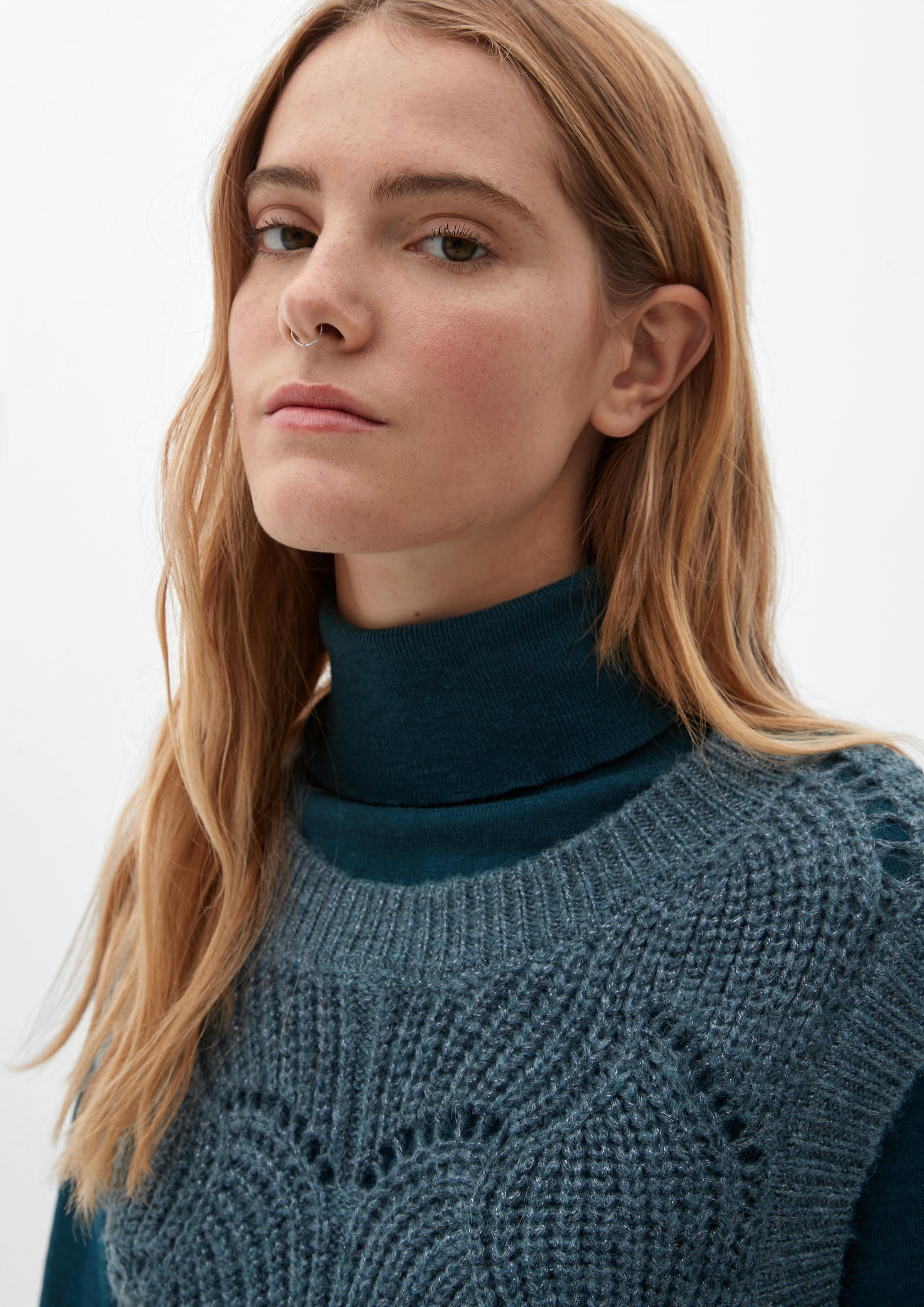 Strickpullunder mit Ajourmuster  2124664-69W0