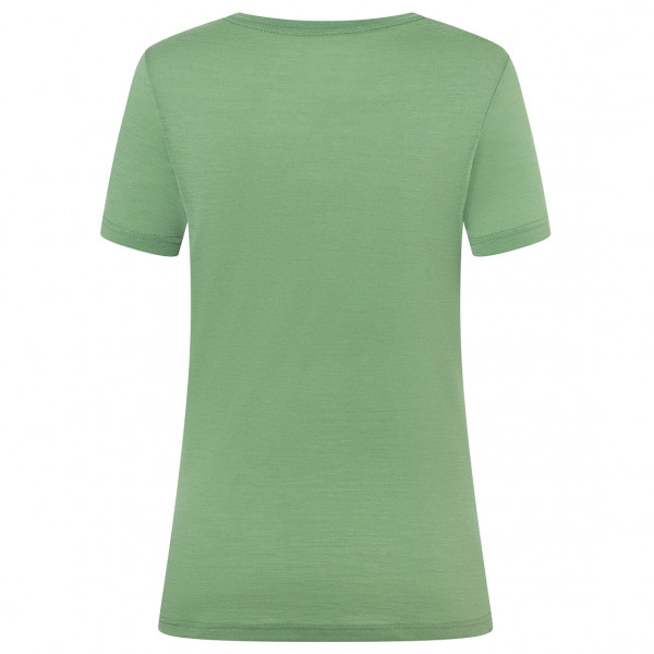 super.natural - Women's Mountain Art Tee - Merinoshirt