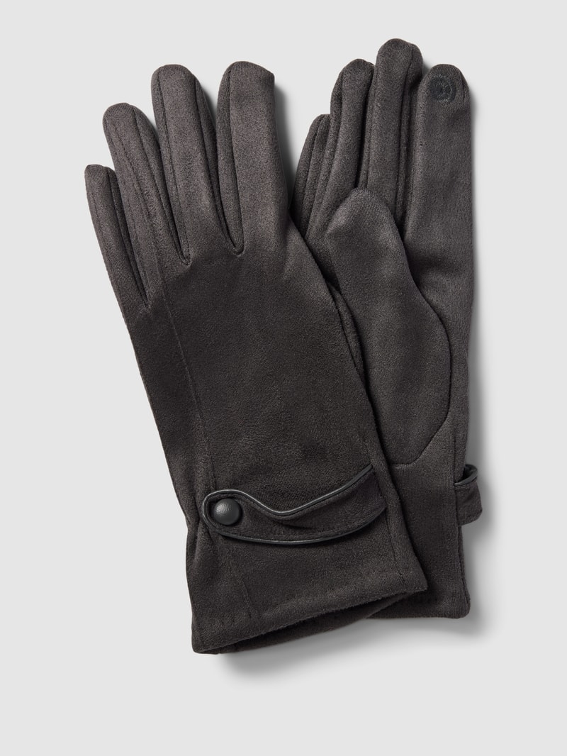 Handschuhe mit Touchscreen-Funktion in anthrazit