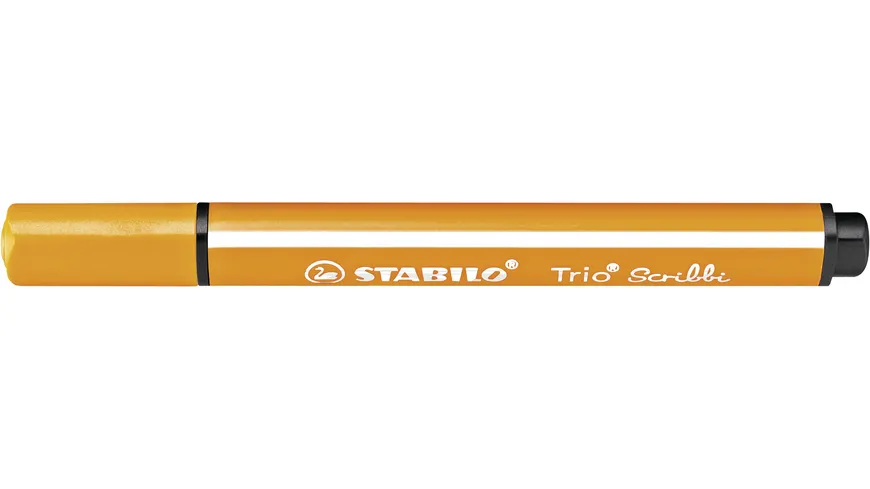STABILO® Gefederter Dreikant-Filzstift - STABILO Trio Scribbi - 8er Pack - mit 8 verschiedenen Farben sortiert