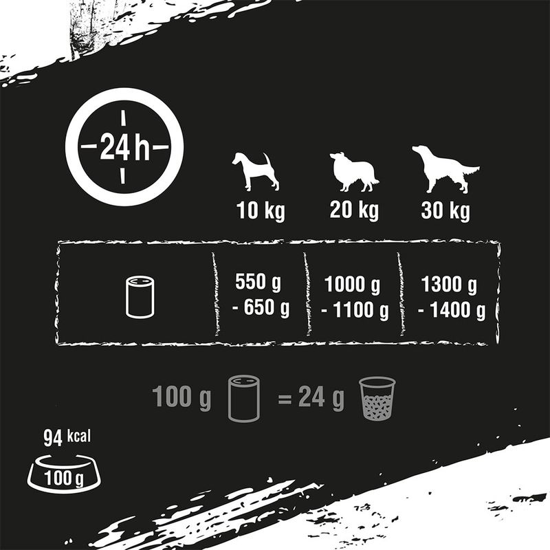 Sparpaket Crave Adult Hundefutter 24 x 400 g