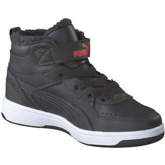 PUMA Rebound Joy Fur PS Sneaker in grau