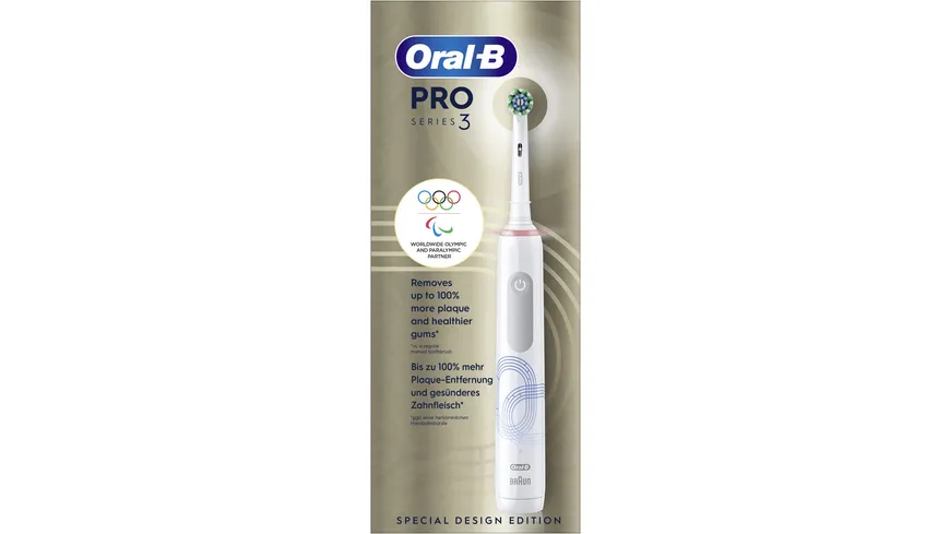 Oral-B PRO 3 Elektrische Zahnbürste 3000 Olympia Special Edition