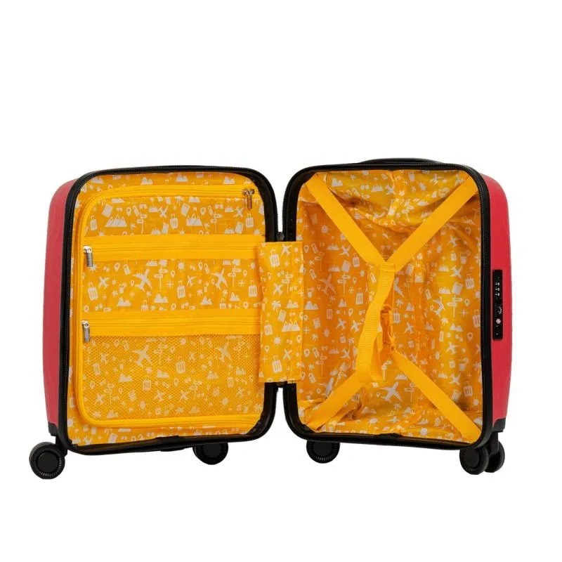 Swiss Bags Ibiza Handgepäcktrolley S (45cm) Underseater - Red Wine