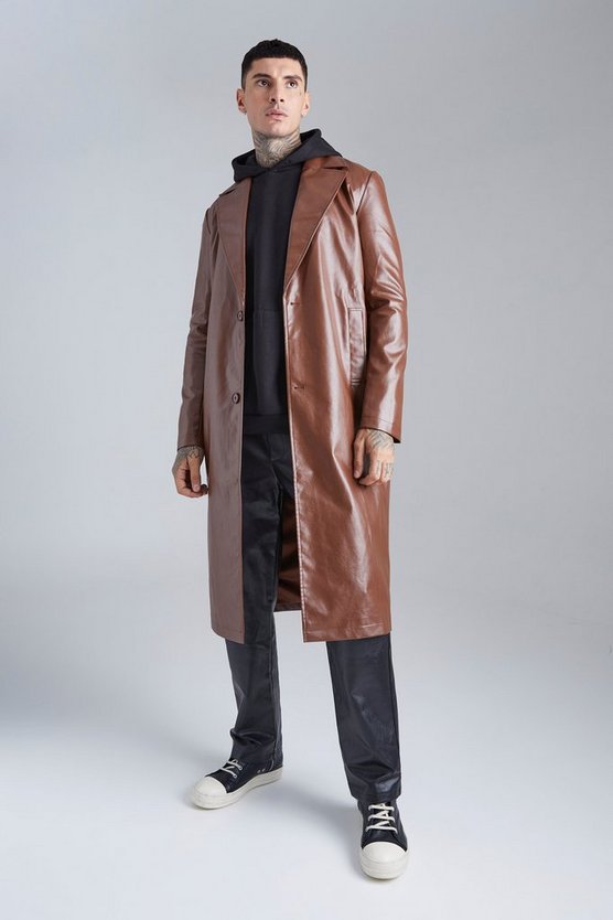 PU-Trenchcoat
