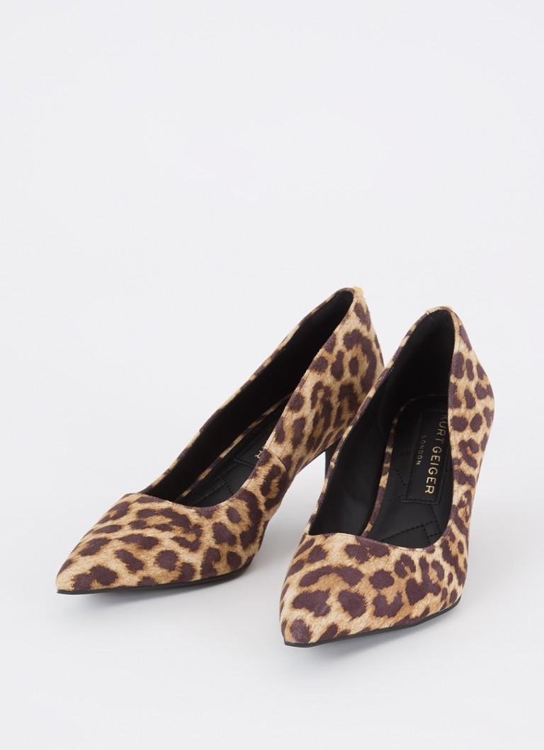 Kurt Geiger Kensington Flexi cipele s antilop printom i leopard printom