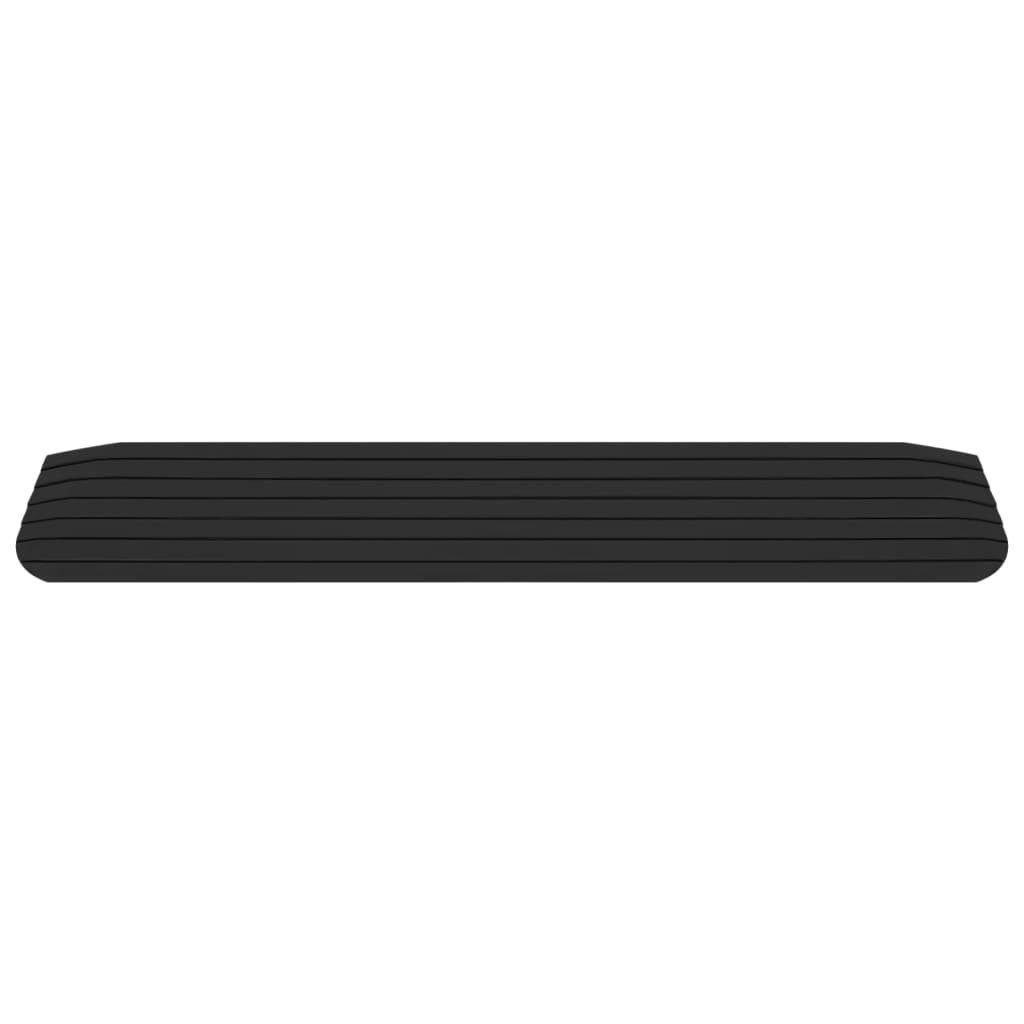 vidaXL Verkehrsschild Schwellenrampe 110x21x2,5 cm Gummi, (1 St)
