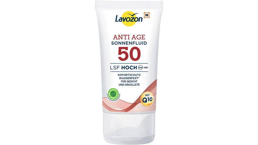 LAVOZON Sonnenfluid Anti Age LSF 50 50 ml