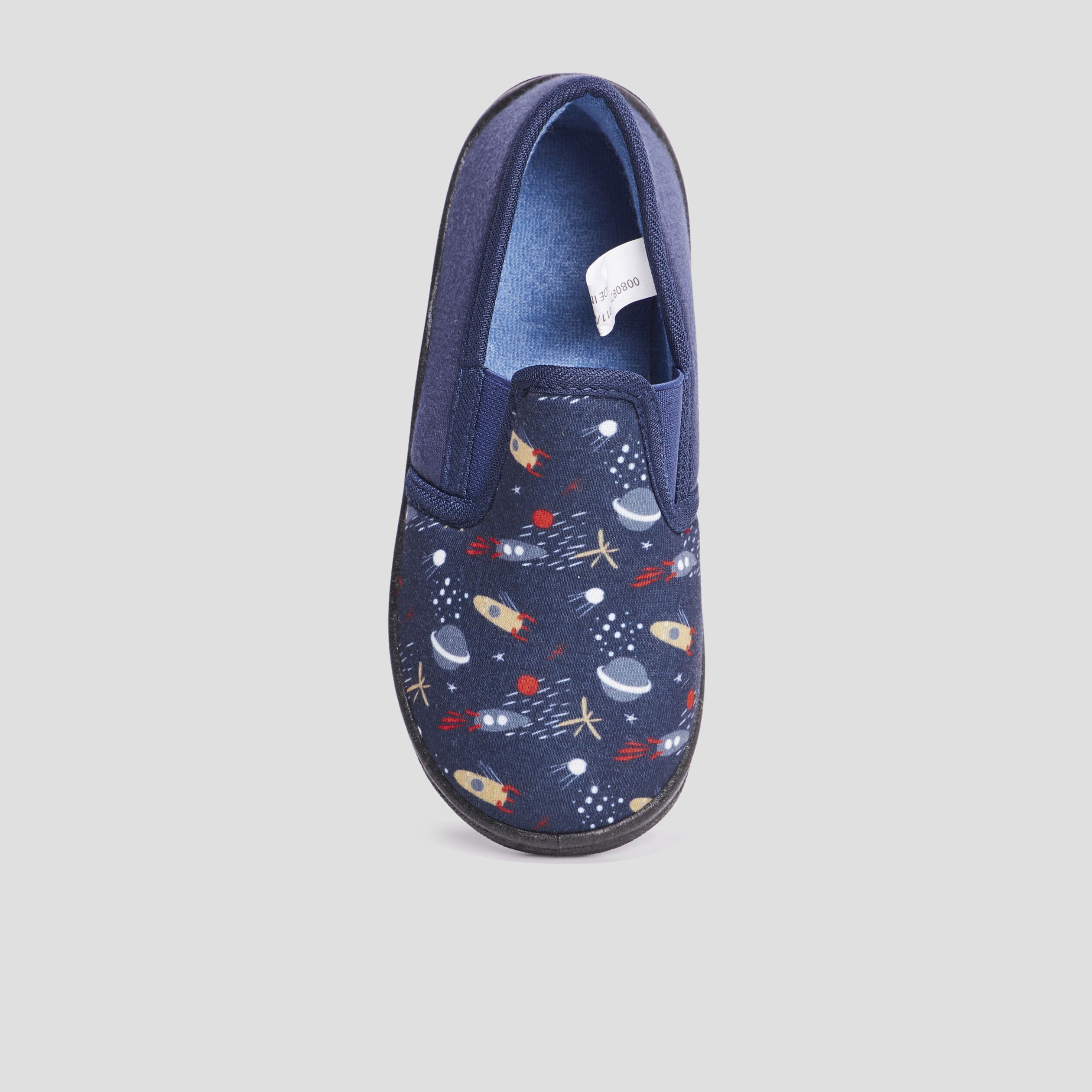 Chaussons emboîtant bleu marine garçon | La Halle