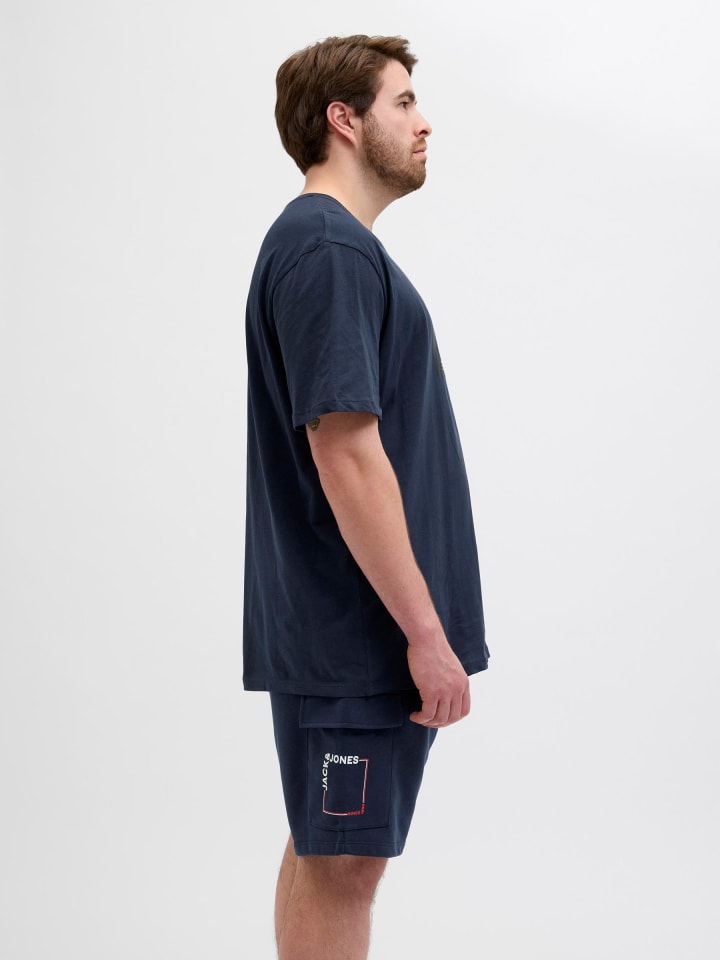 JACK & JONES PLUS T-shirt in Sky Captain günstig kaufen