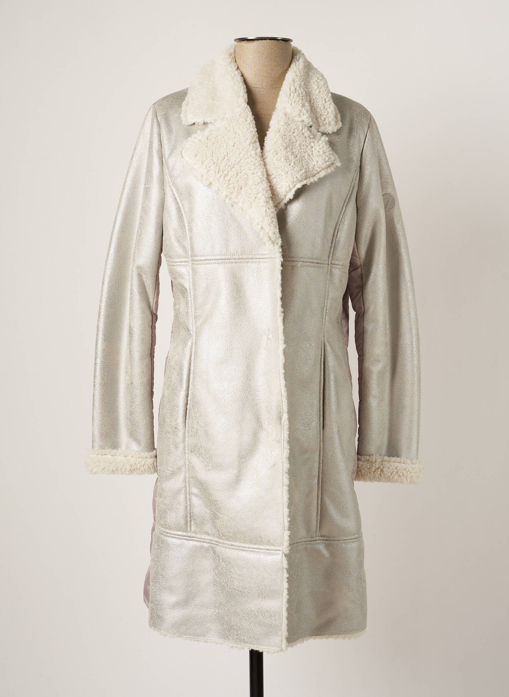 7 Seasons Manteaux Longs Femme couleur gris