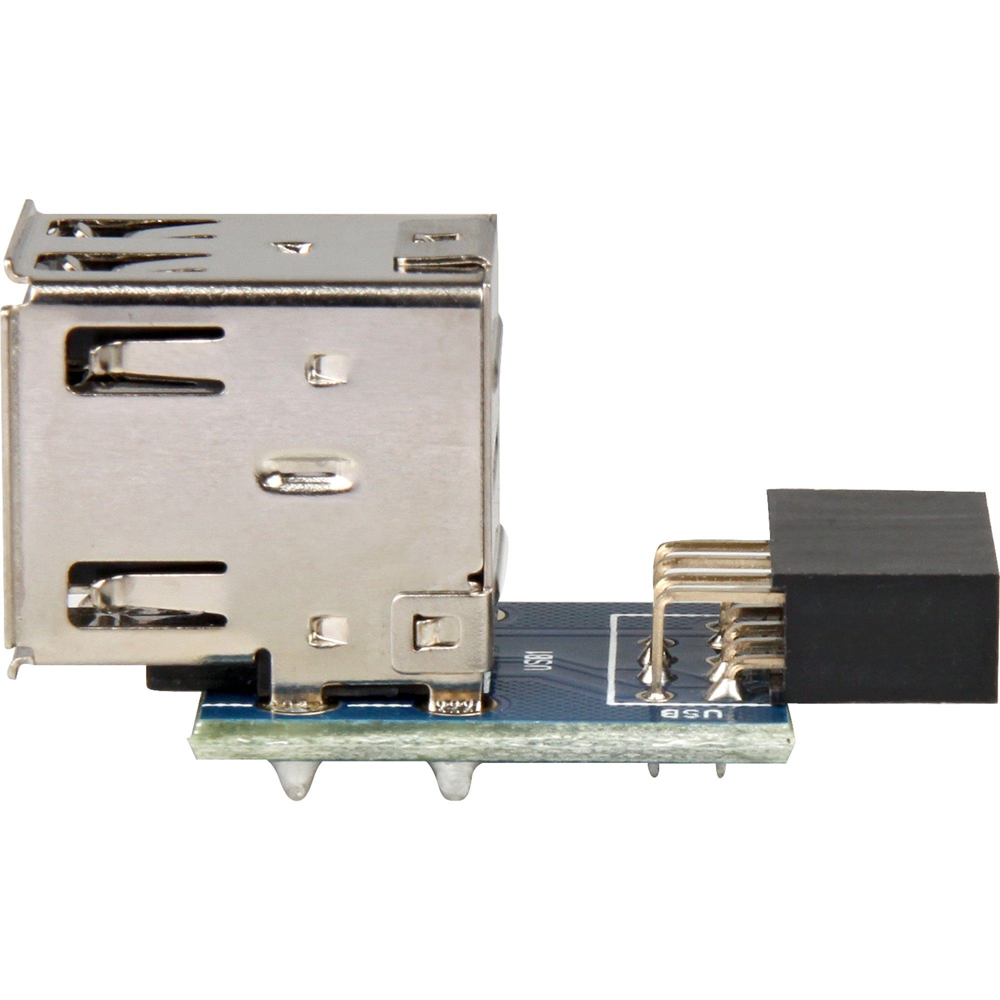 Delock DeLOCK USB 2.0 Adapter, 9 Pin Header > 2x USB-A Adapter