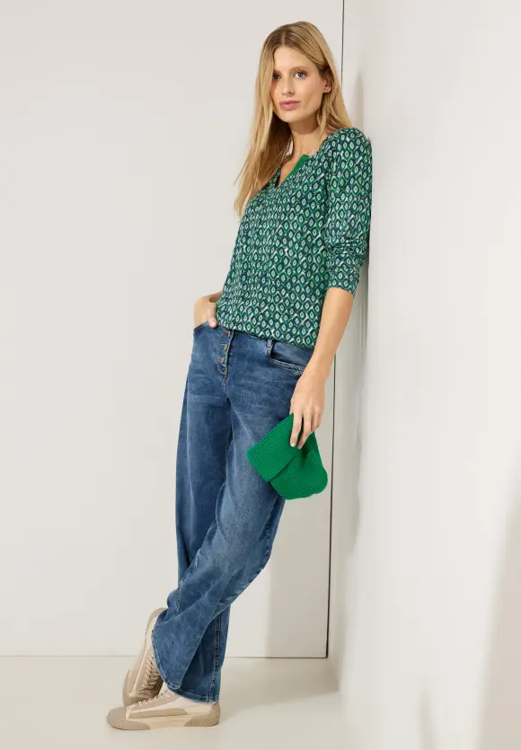 CECIL Tunikashirt mit Minimalprint