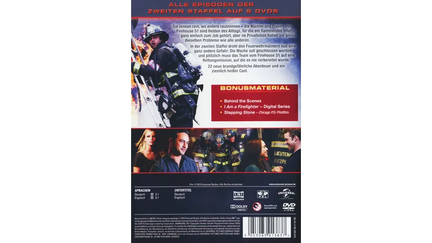 Chicago Fire - Staffel 2  [6 DVDs]