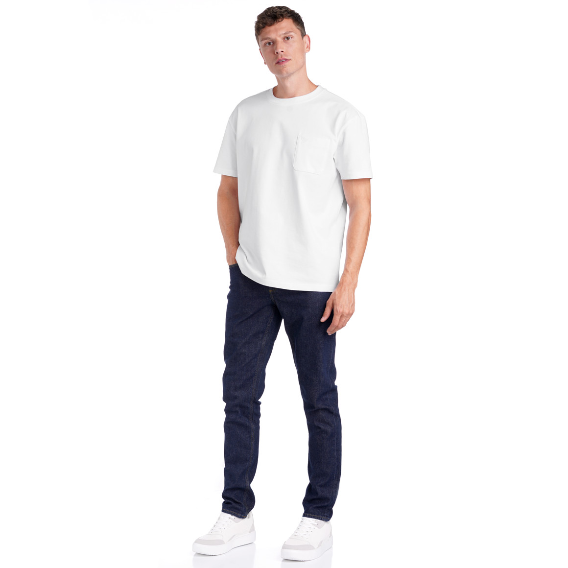 Herren T-Shirt mit Brusttasche