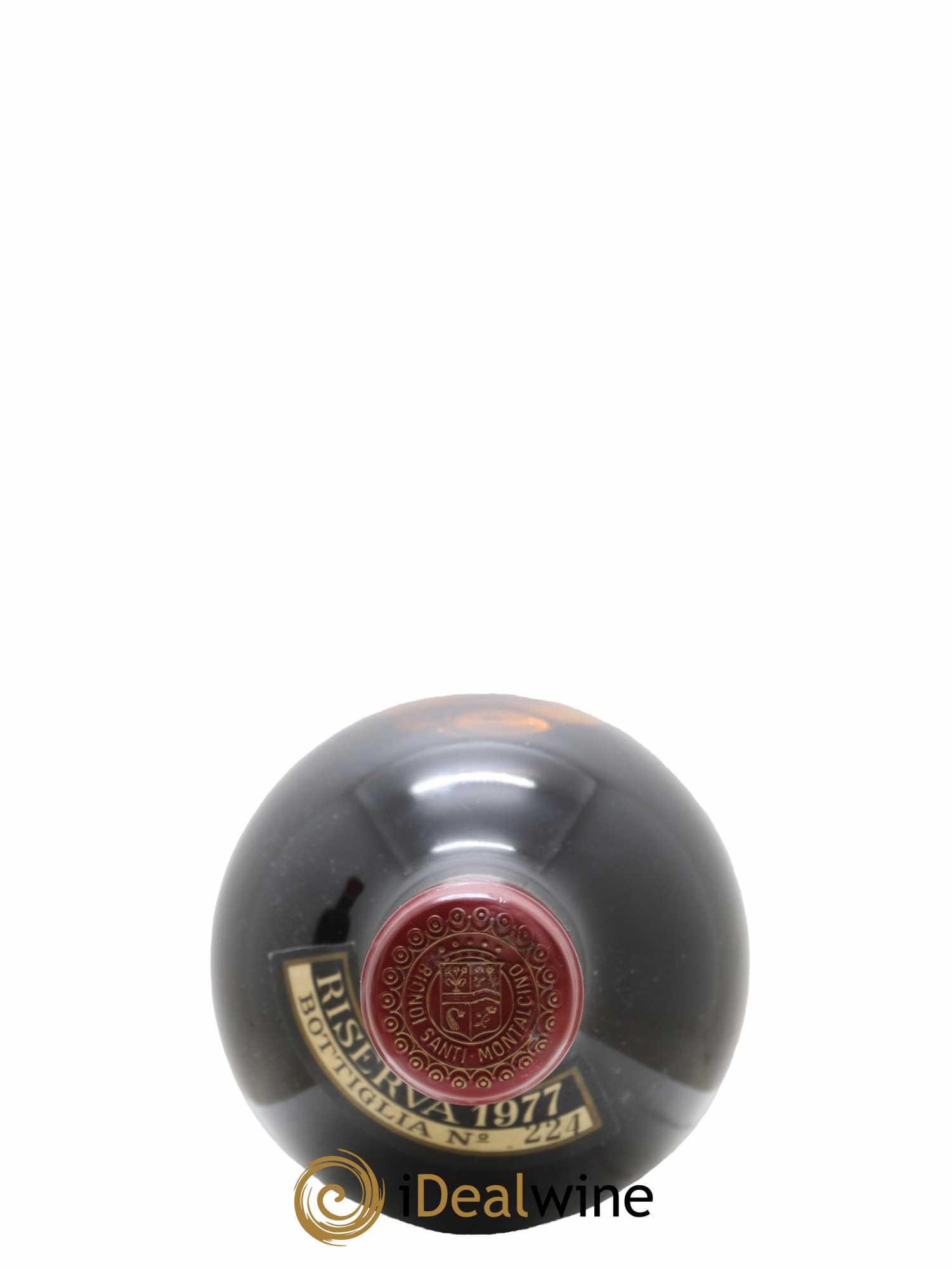Brunello di Montalcino DOC Riserva Biondi-Santi Tenuta Greppo  1977 - Lot de 2 Bouteilles