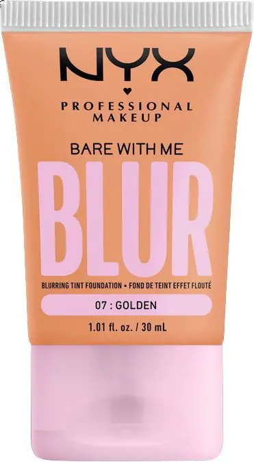 NYX Bare With Me Blur Golden Face Foundation