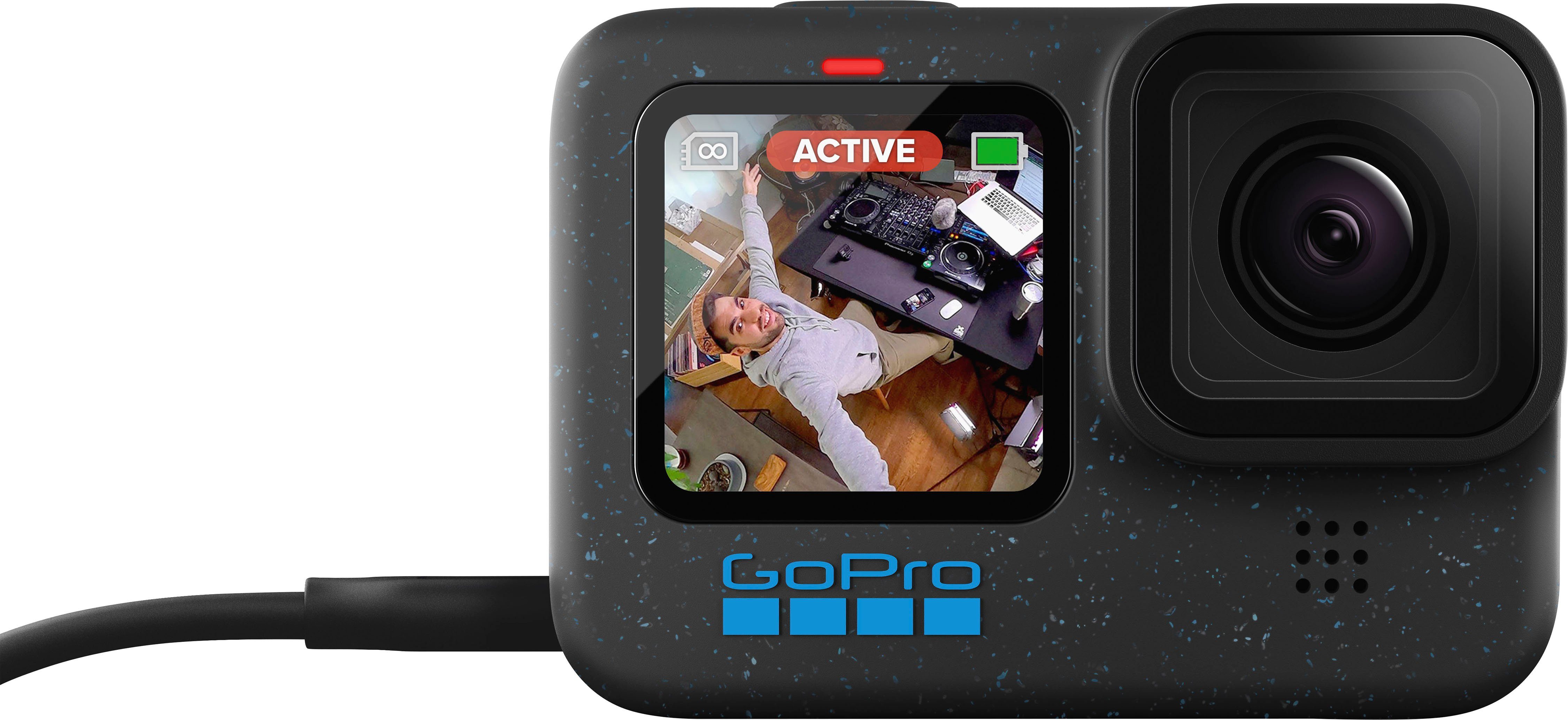 GoPro HERO 12 Action Cam (5,3K, Bluetooth, WLAN (Wi-Fi), 2x opt. Zoom)