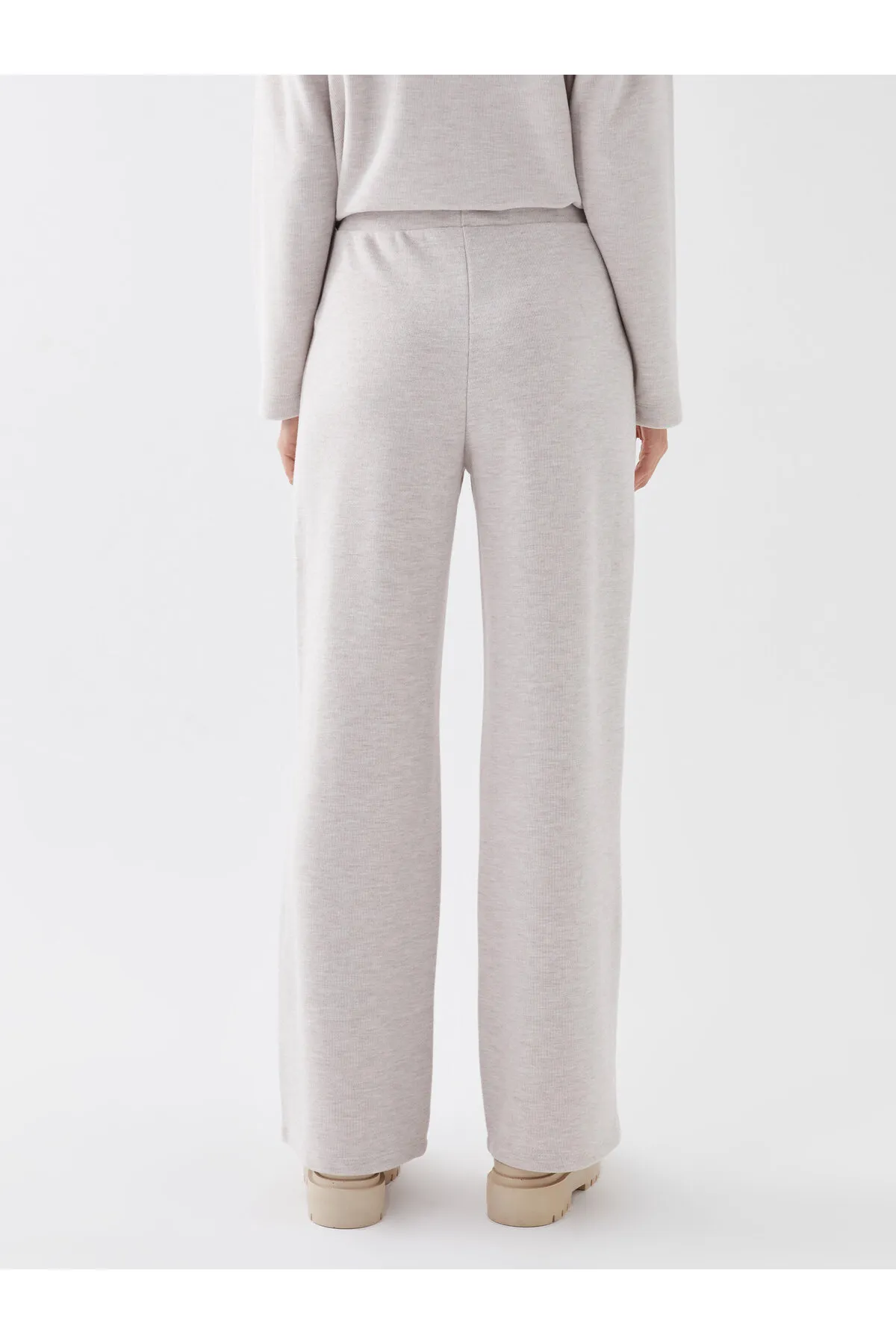 LC Waikiki  Jogginghose - Ecru - Wide Leg