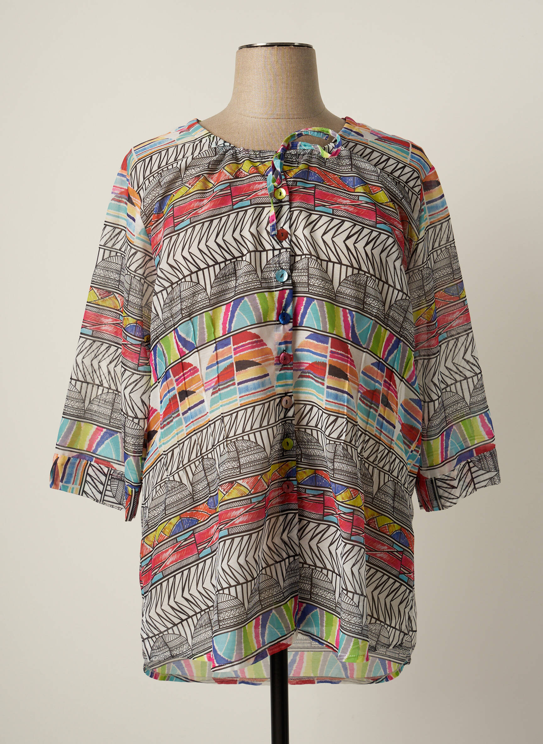 Jumfil Tuniquemanchelongue Femme couleur rouge