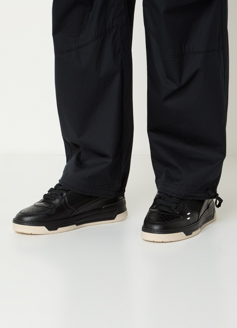Kožené tenisky Filling Pieces Cruiser Crumbs se síťovanými detaily