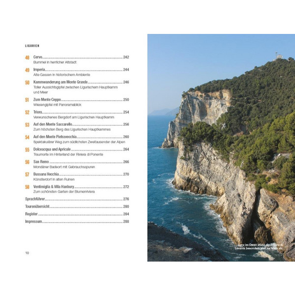 Wanderurlaubsführer Cinque Terre Ligurien - Wanderführer