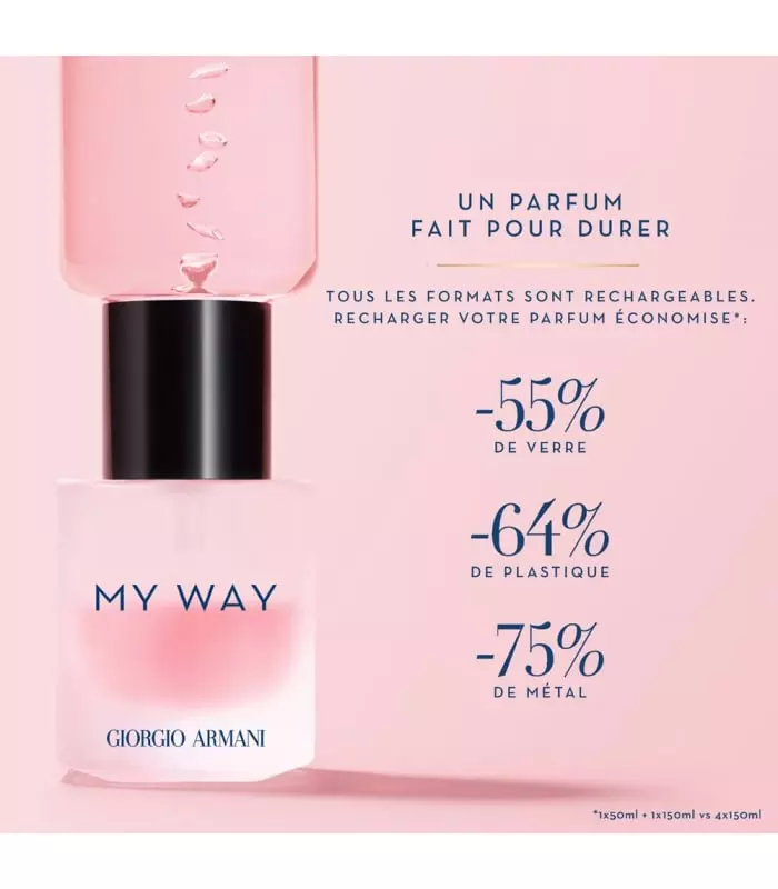 MY WAY FLORAL Eau de Parfum Vaporisateur Rechargeable