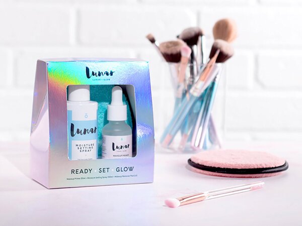 Lunar Glow Ready Set Glow Kit Gesicht Make-up Set