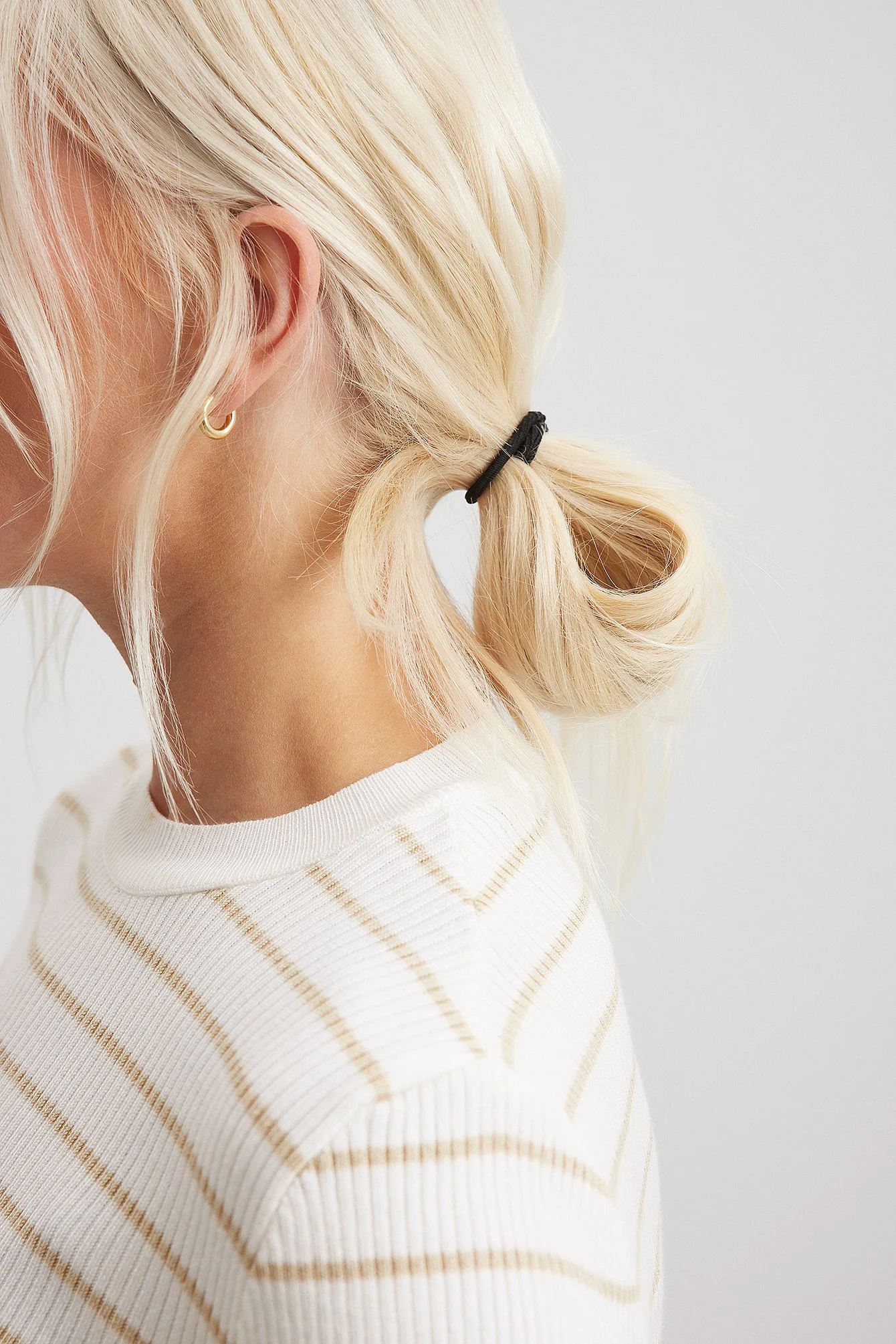 Gerippter Pullover