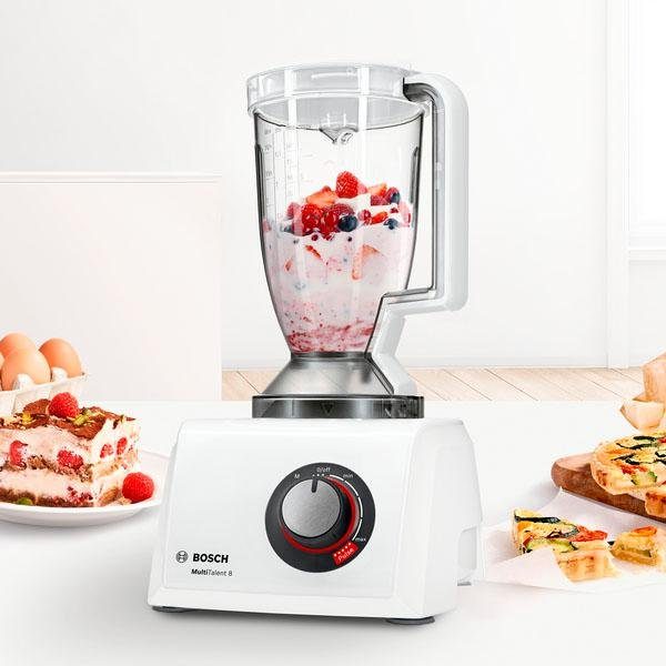 BOSCH Kompakt-Küchenmaschine MultiTalent 8 MC812W501, 1000 W, 3,9 l Schüssel