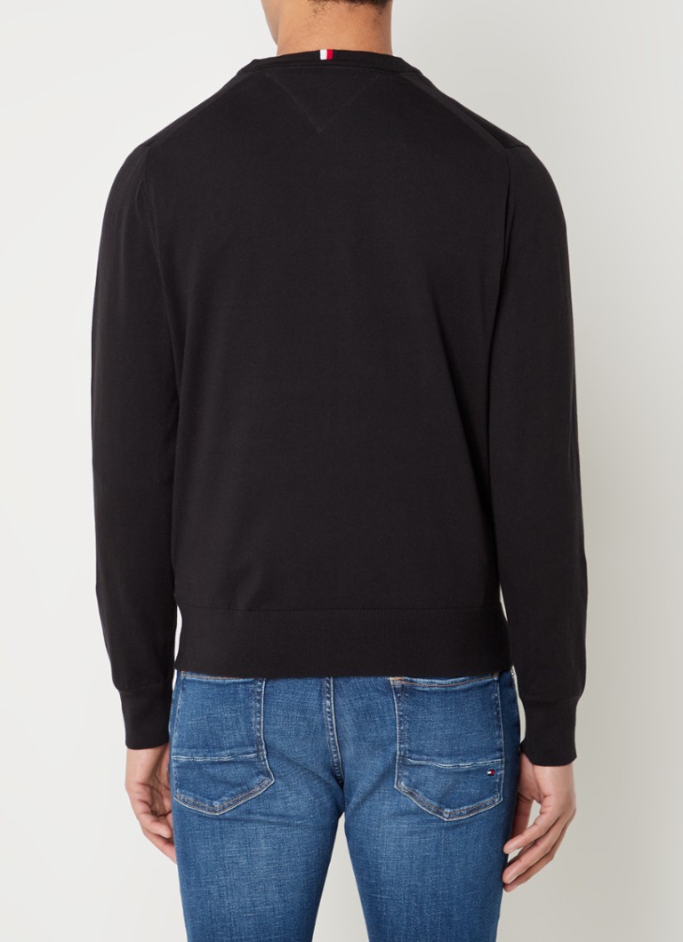 Tommy Hilfiger Fine-knit pullover in organic cotton blend