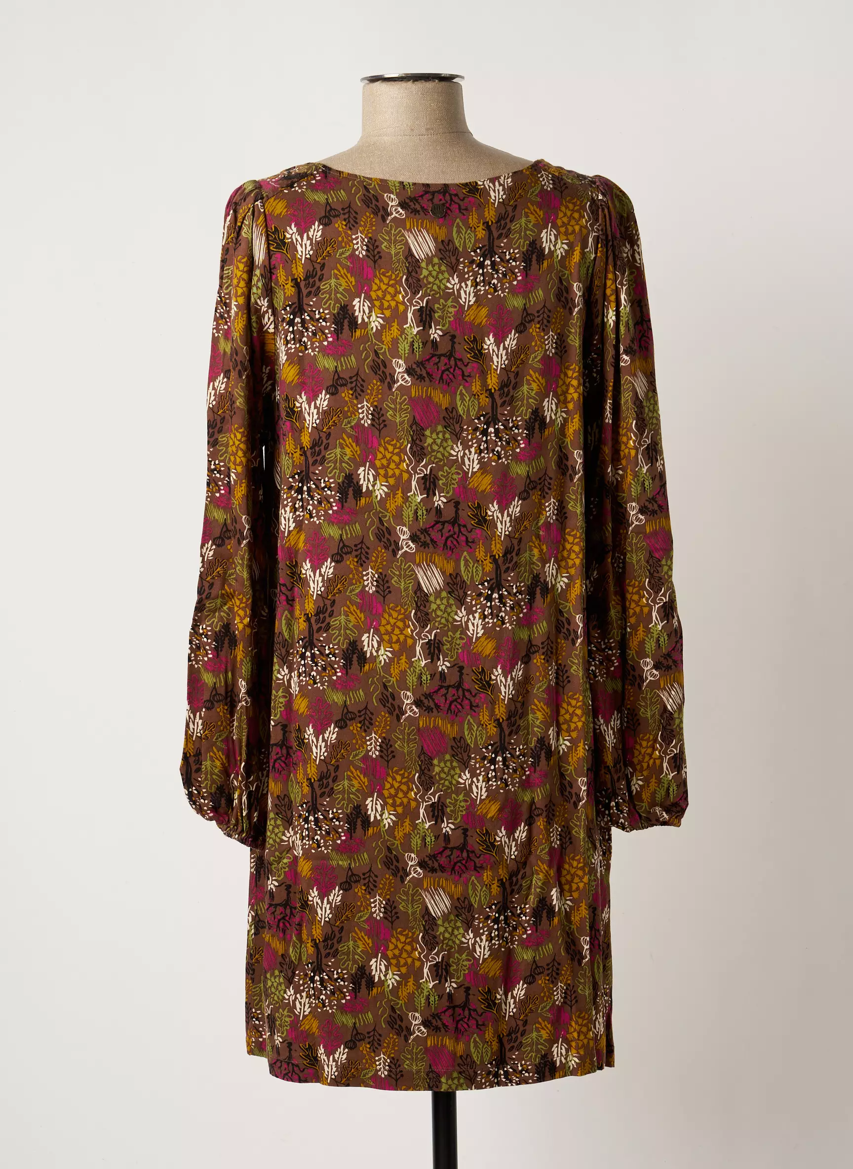 Lola Espeleta Robes Mi Longues Femme couleur marron