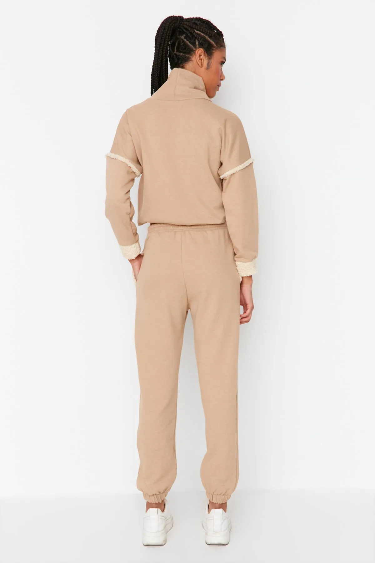 Trendyol Collection  Jogginghose - Braun - Loose Jogger