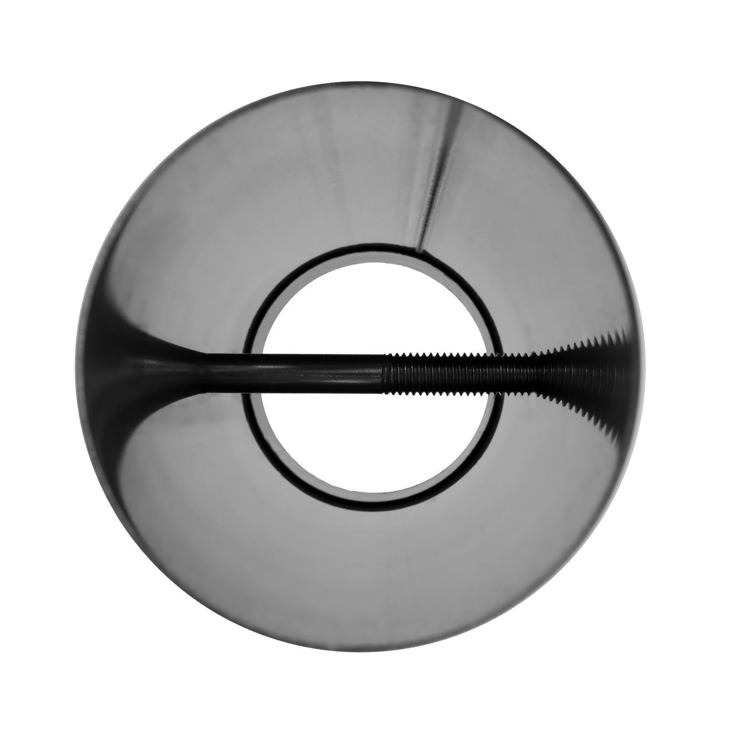 anndora Betonschirmständer Bodenhülse Edelstahl XL für HQ Schirme mit Adapter 60 / 50 mm