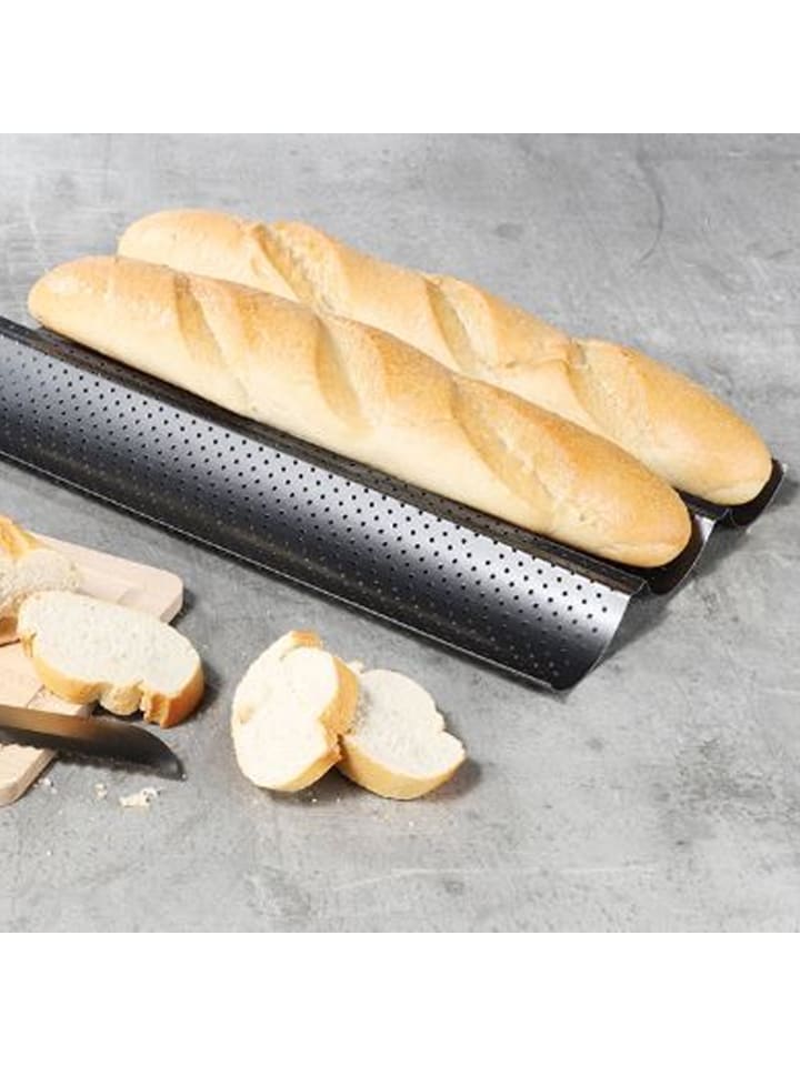 GAUMENKICK Baguetteblech aus Edelstahl in silber - 38cm günstig kaufen onesize
