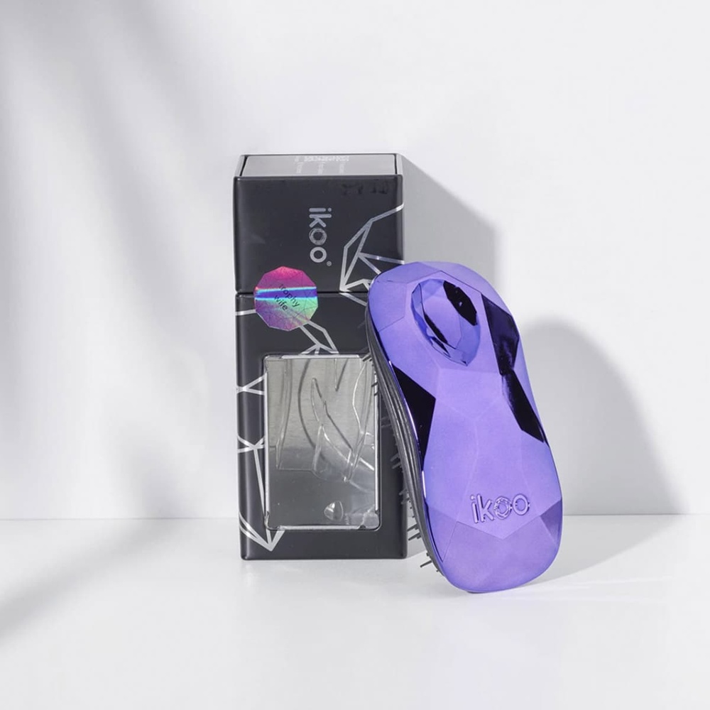 ikoo Brosse Démêlante ikoo Metallic - Home -Trophy Wife Brosse cheveux