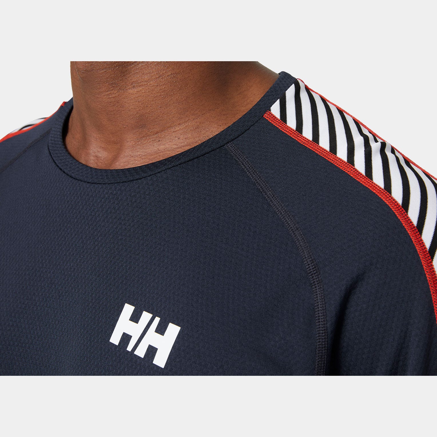 Men's LIFA® ACTIVE Stripe Crew Base Layer