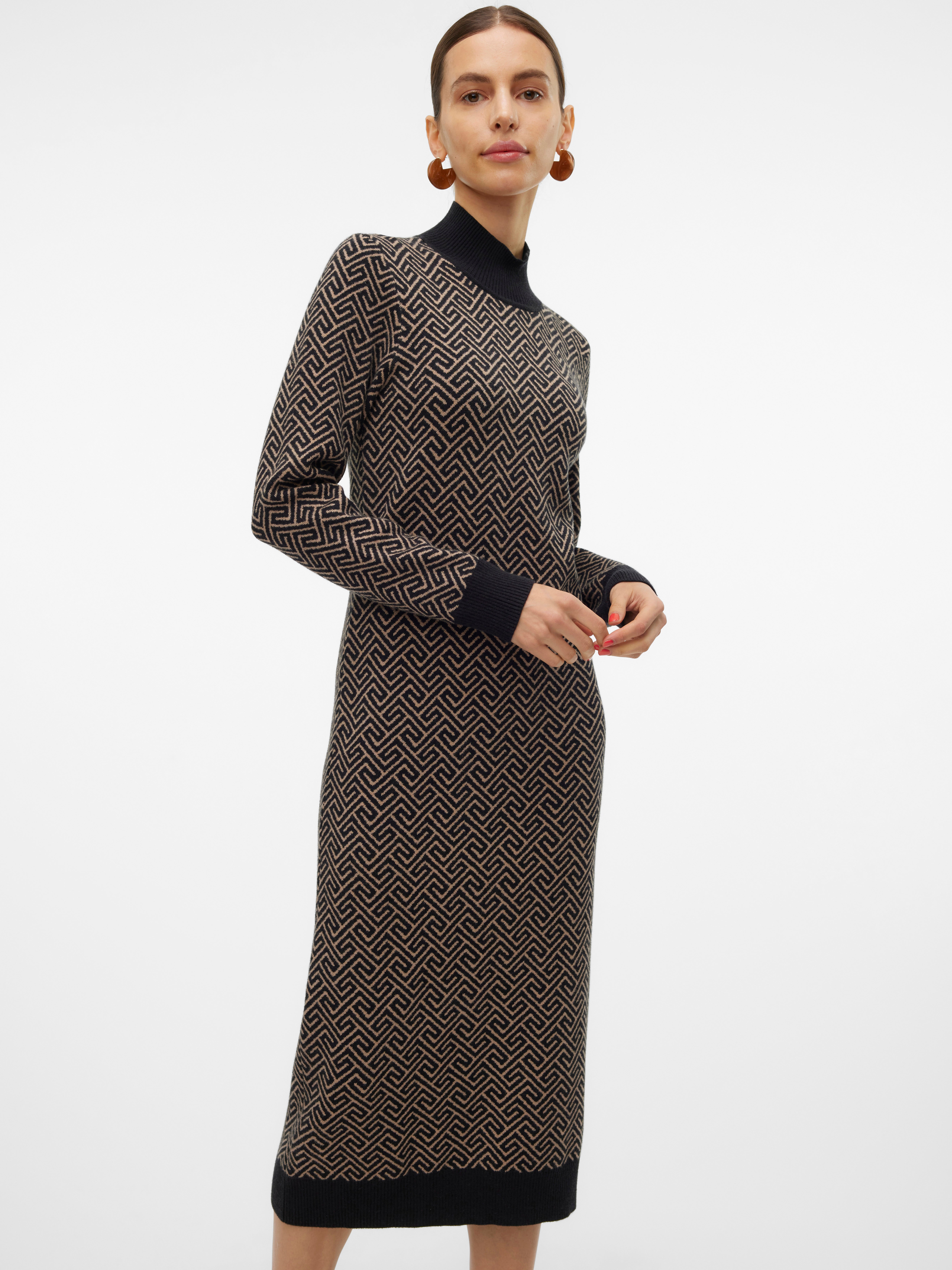 VMARIA Langes Kleid