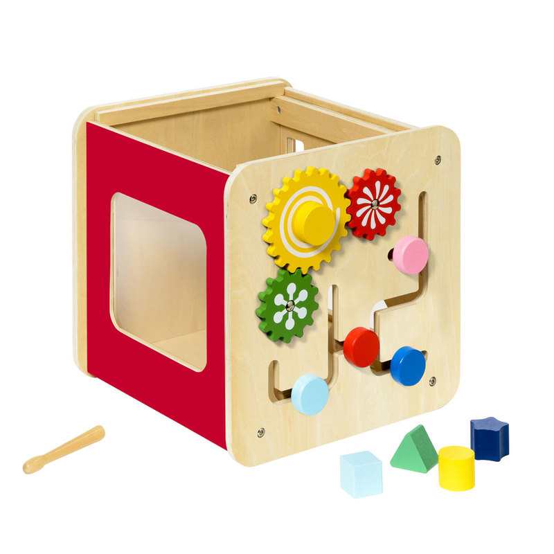 Cube géant multi activités en bois Oxybul