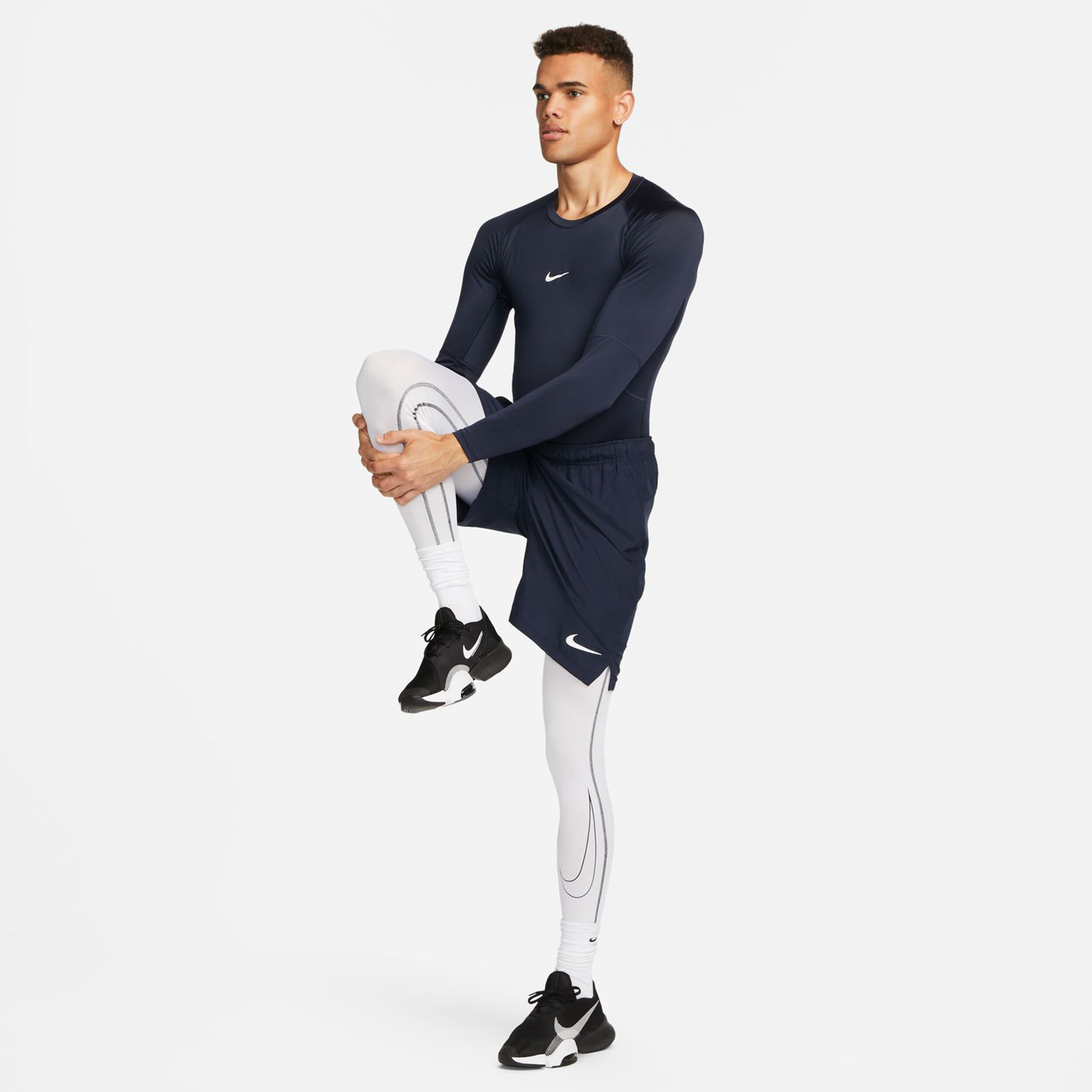 Pro Dri-Fit T-Shirt Herren - Dunkelblau