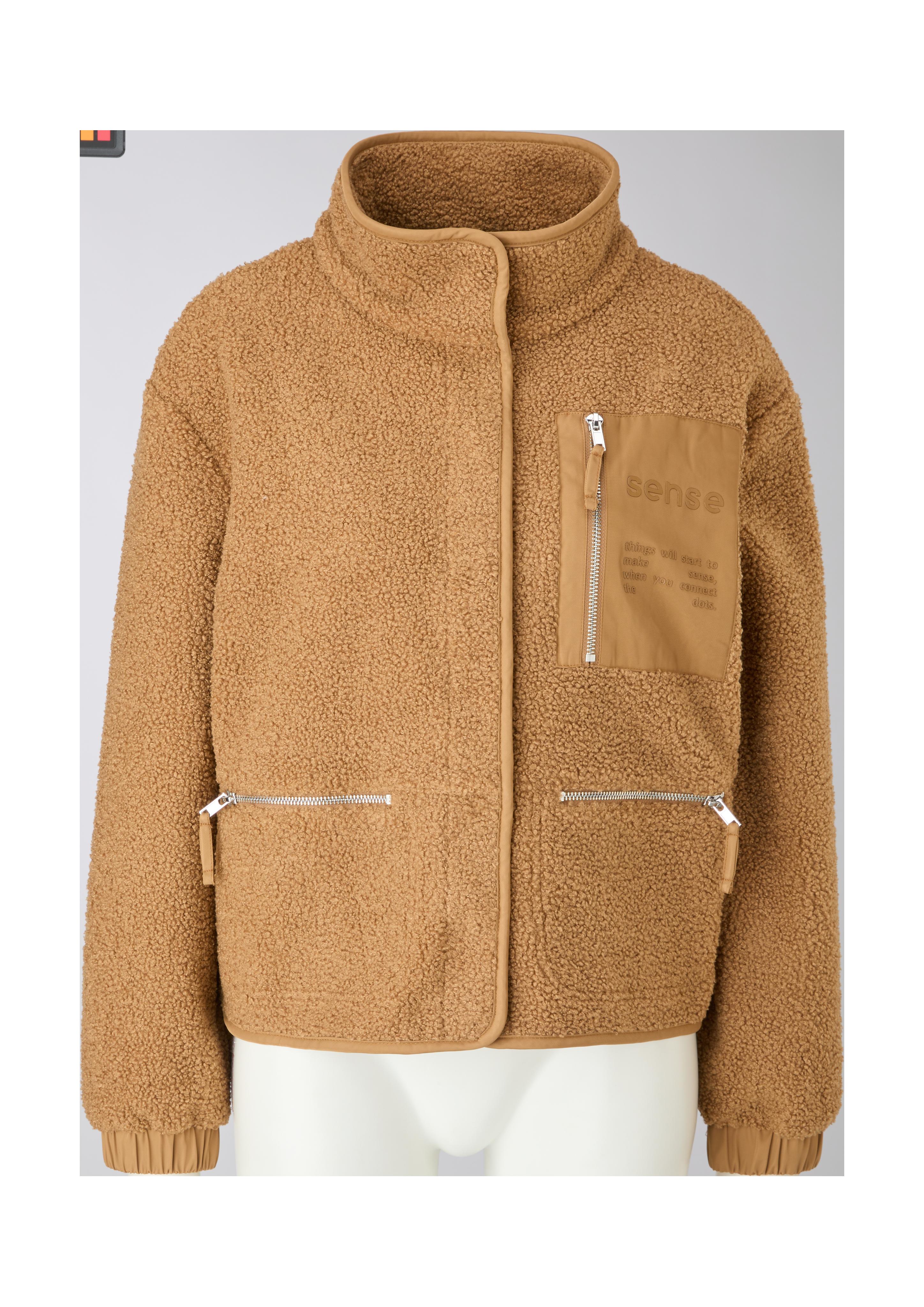 Jacke aus Teddyplüsch  2122604-8469