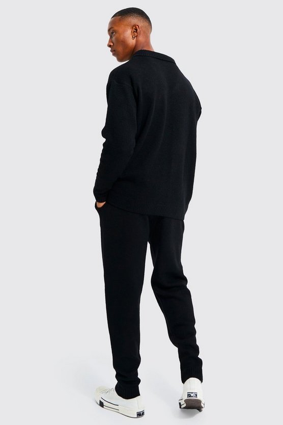 Oversize Polo-Trainingsanzug